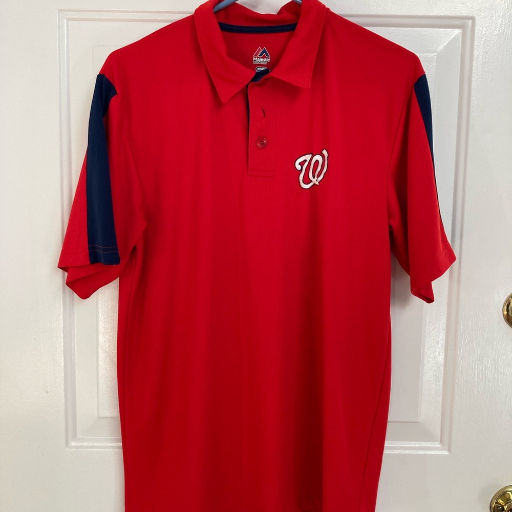 Majestic Washington Nationals Polo